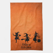Linge De Cuisine Sorcières personnalisées Halloween Fall Grunge Ser (Vertical)