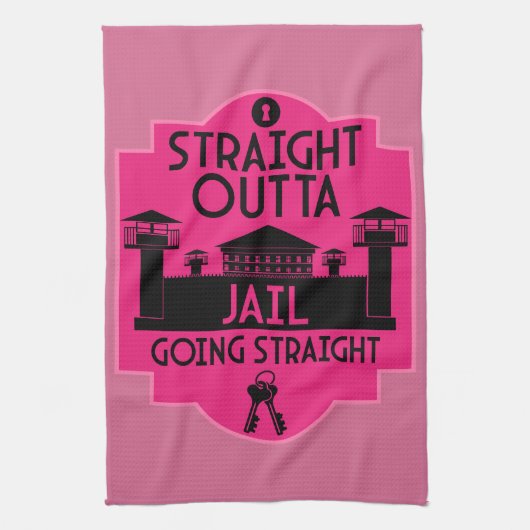 Linge De Cuisine Sortez De Prison Libération Cadeau (Vertical)