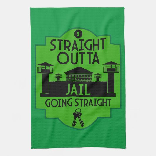 Linge De Cuisine Sortez De Prison Libération Cadeau (Vertical)