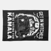 Linge De Cuisine Sortez nous votons pour Kamala Halloween (Horizontal)