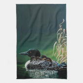 Linge De Cuisine Sortie de la famille Loon (Vertical)