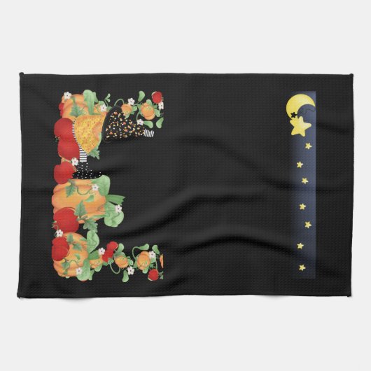 Linge De Cuisine Sortie de patchs citrouille (Horizontal)