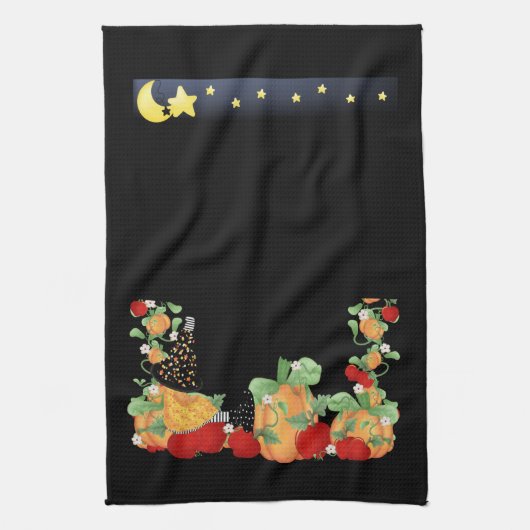 Linge De Cuisine Sortie de patchs citrouille (Vertical)