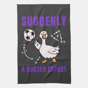 Linge De Cuisine Soudain un expert de football