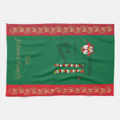 Linge De Cuisine Souhait de hibou vous un Joyeux Noël (Horizontal)