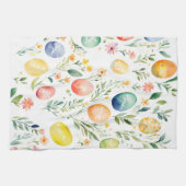 Linge De Cuisine Souhaiter Pâques (Horizontal)