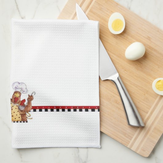 Linge De Cuisine Soupe dessus (Quart Plié)