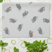 Linge De Cuisine Souris (Plié)