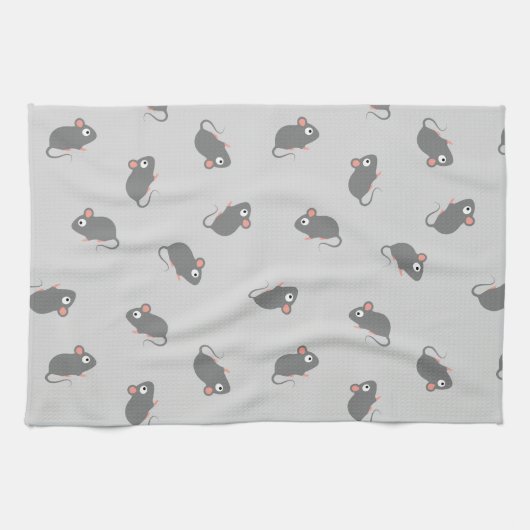 Linge De Cuisine Souris (Horizontal)
