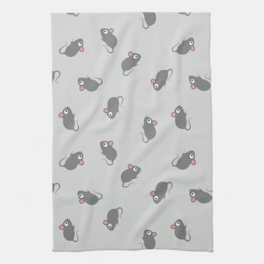 Linge De Cuisine Souris (Vertical)