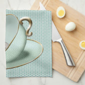 Linge De Cuisine Souris Coupe de thé dormant (Quart Plié)