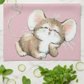 Linge De Cuisine Souris de Kissy (Plié)