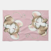 Linge De Cuisine Souris de Kissy (Horizontal)