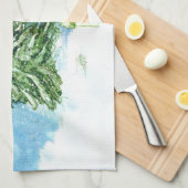 Linge De Cuisine Souris de Noël (Quart Plié)