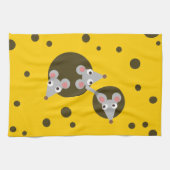 Linge De Cuisine Souris en fromage (Horizontal)