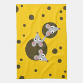 Linge De Cuisine Souris en fromage (Vertical)