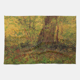 Linge De Cuisine Sous-bois par Vincent van Gogh Tissu