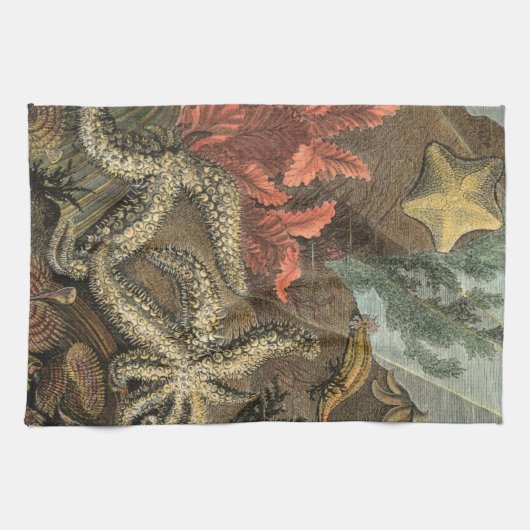 Linge De Cuisine Sous la mer (Horizontal)