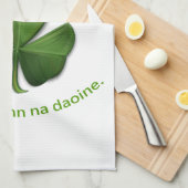 Linge De Cuisine Sous l'abri de l'autre, les gens survivent (Quart Plié)