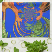 Linge De Cuisine Sous le ciel bleu : La collection d'arbres Acacia (Plié)