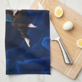 Linge De Cuisine Sous l'eau avec Plesiosaurus (Quart Plié)