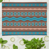 Linge De Cuisine Southwest Style Geometric Cameron Gorge Design (Plié)
