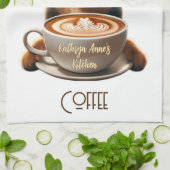 Linge De Cuisine Soutien émotionnel Café Cute santé mentale (Plié)