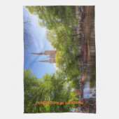 Linge De Cuisine Souvenir d'Amsterdam - De Krijtberg, Canal Singel (Vertical)