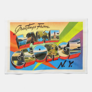 Linge De Cuisine Souvenir de Vintage voyage de George New York NY