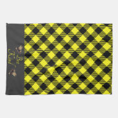 Linge De Cuisine "Soyez Gentil"  Gingham (Horizontal)