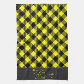 Linge De Cuisine "Soyez Gentil"  Gingham (Vertical)