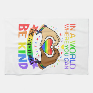 Linge De Cuisine Soyez Gentil LGBT Fierté Arc-en-ciel Égalité Sensi