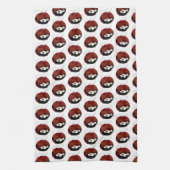 Linge De Cuisine Soyez mon joli dessin de Valentine Red Ladybug (Vertical)