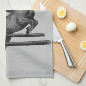 Linge De Cuisine Soyez sauvage et saut à cheval libre (Quart Plié)