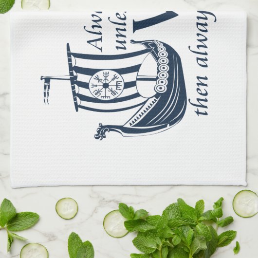 Linge De Cuisine Soyez Viking ! (Plié)