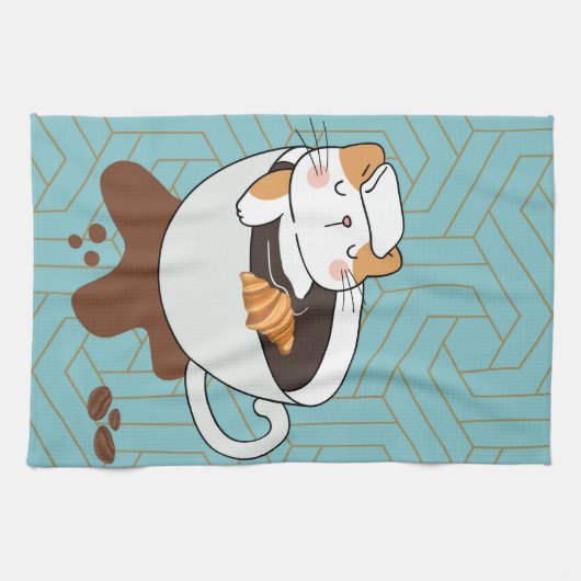 Linge De Cuisine Spa de café (Horizontal)