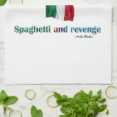 Linge De Cuisine Spaghetti et vengeance (Plié)