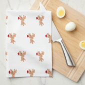 Linge De Cuisine Spaniel Dog Christmas (Quart Plié)