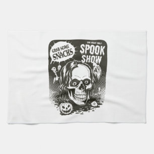 Linge De Cuisine Spectacle de Halloween Vintage Épouvantable