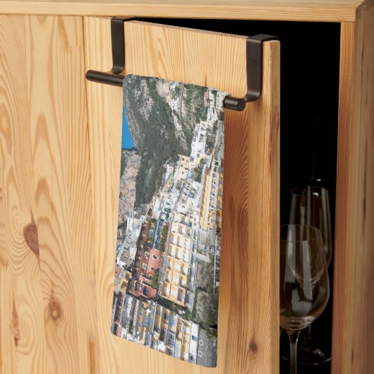 Linge De Cuisine Spiaggia di Positano Marina Grande 2 (Pliage en tiers)