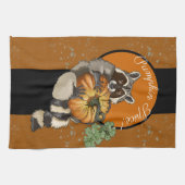 Linge De Cuisine Spice de Pumkin ! Racoon Roll (Horizontal)