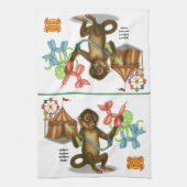 Linge De Cuisine Spike's balloon monkey magic (Vertical)