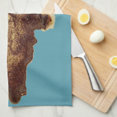 Linge De Cuisine Spilled Coffee (Quart Plié)