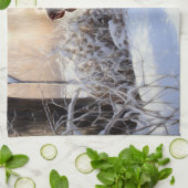 Linge De Cuisine Spinone Italiano Laisser Neige Noël (Plié)