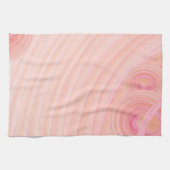 Linge De Cuisine Spirales Pastel Peach et Pink (Horizontal)