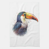 Linge De Cuisine Splendeur tropicale Toucan (Vertical)