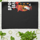 Linge De Cuisine Spooky Season Halloween (2) (Plié)