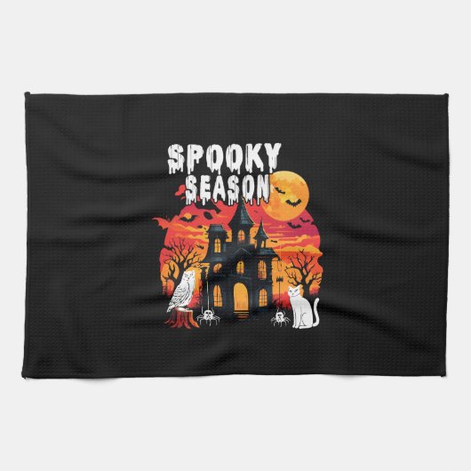 Linge De Cuisine Spooky Season Halloween (2) (Horizontal)