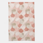 Linge De Cuisine Spring Botanical Blush Sage Leaves Kitchen Towels (Vertical)