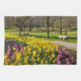 Linge De Cuisine Spring Season Flower Garden